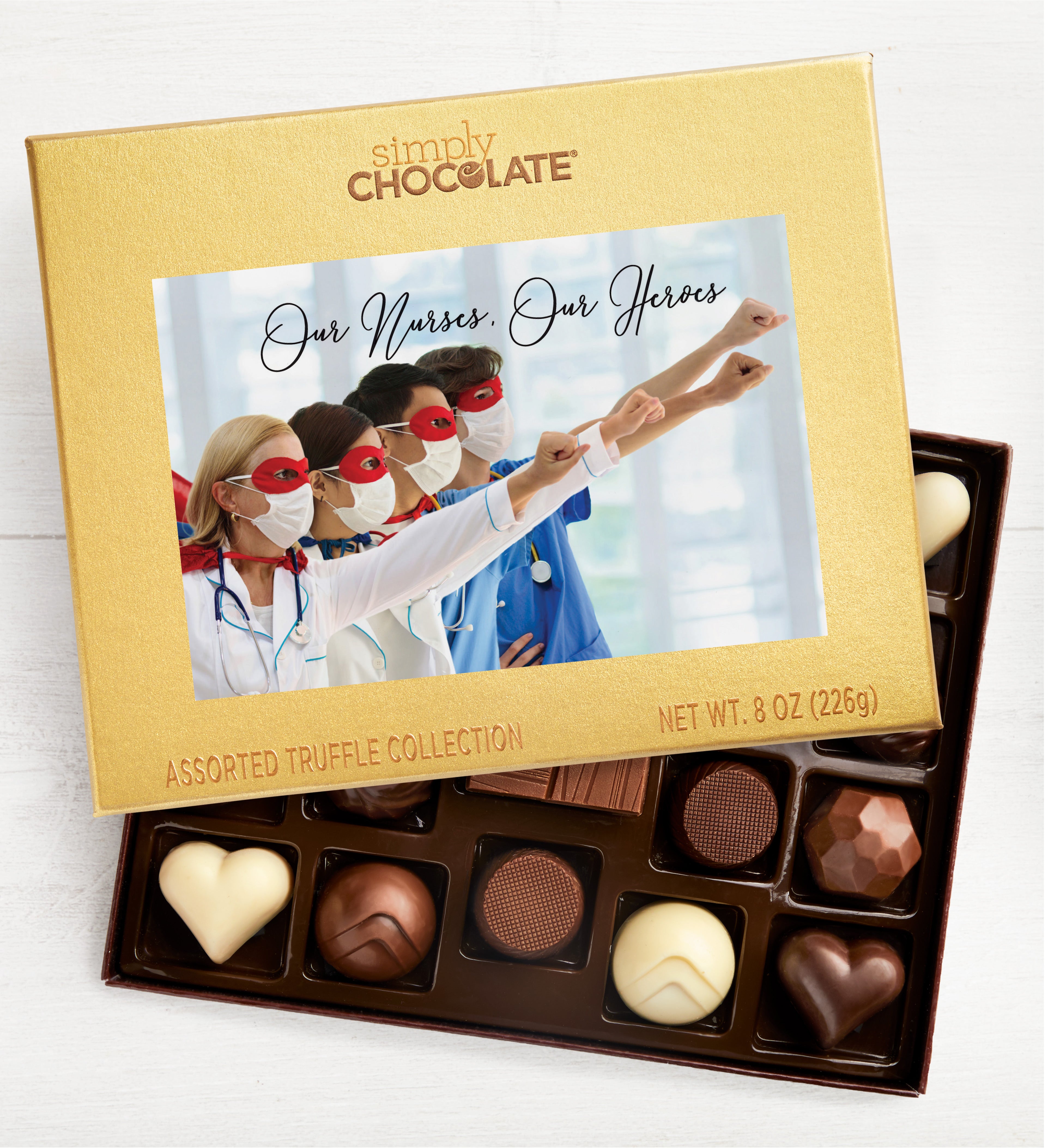 Our Nurses Our Heroes 19pc Chocolate Box